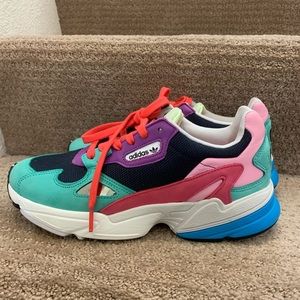 NWOT multi color Adidas Sneakers